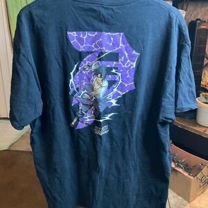 Primitive x Naruto Shippuden Sasuke Men's Tee SZ XL LIKE NEW